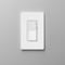 Lutron Caseta Diva White 150 W Toggle Smart-Enabled Dimmer Switch 1 pk DVRF-6L-WH-R - alternate 5